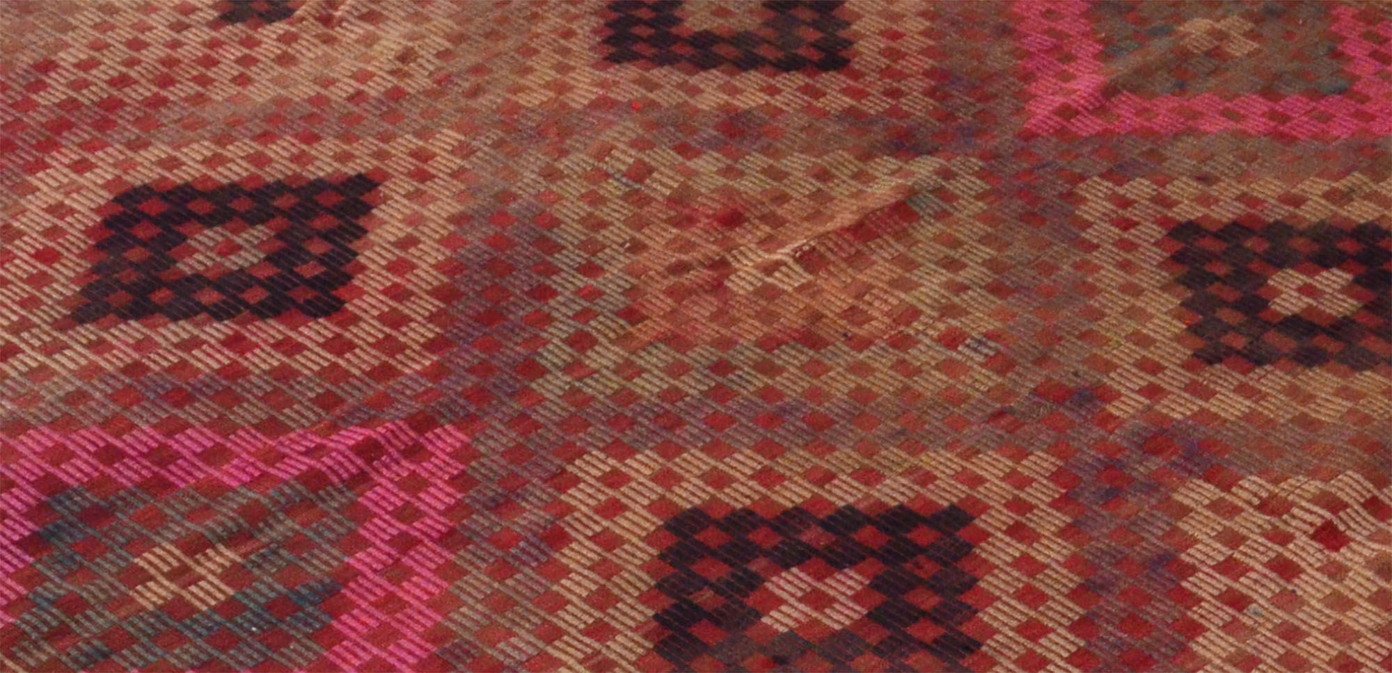 Anatolian handmade kilim rug 293 cm x 193 cm