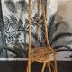 Lot of two rattan chairs