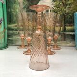 Rosaline champagne flutes