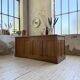 1950s oak office counter
