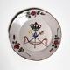 Earthenware from Les Islettes revolutionary plate late 18th century