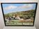 Tableau Huile sur Toile Village bourguignon signé Blayo
