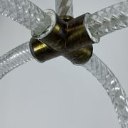 Ercole Barovier Murano glass pendant lamp Italy 1930s