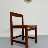 Lot of 6 old Scandinavian chairs "Corona" design 60s Lennart Bender