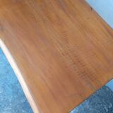 Bistro table with brutalist plane tree top for 4 people.