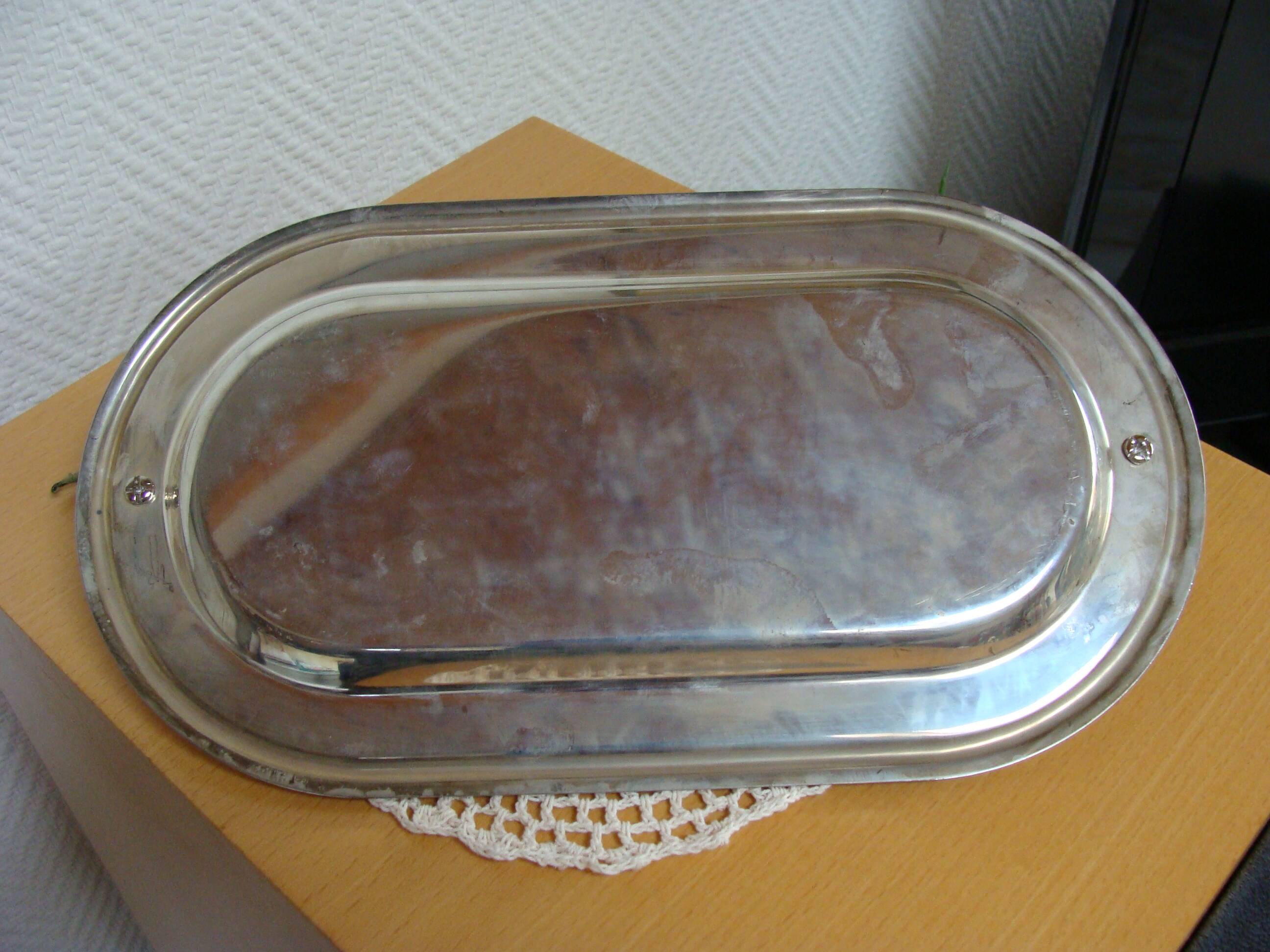 Vintage foie gras platter