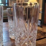 Set of 5 long drink glasses from the 70s-80s.