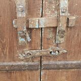 Old wooden tribal window