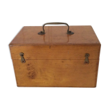 Wooden storage box, old