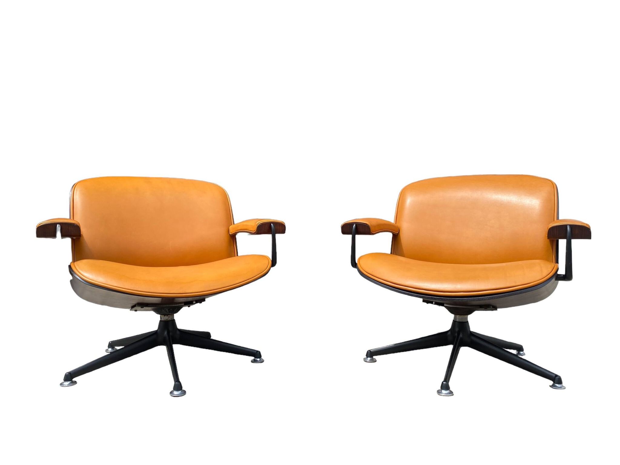 Rare lounge chair par Ennio Fazioli pour MIM Roma