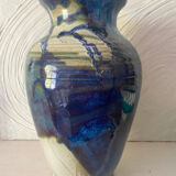 Signed ceramic vase