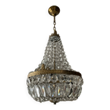 Hot Air Balloon Chandelier with Brass Tassels