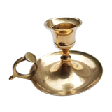 Brass taper candleholder