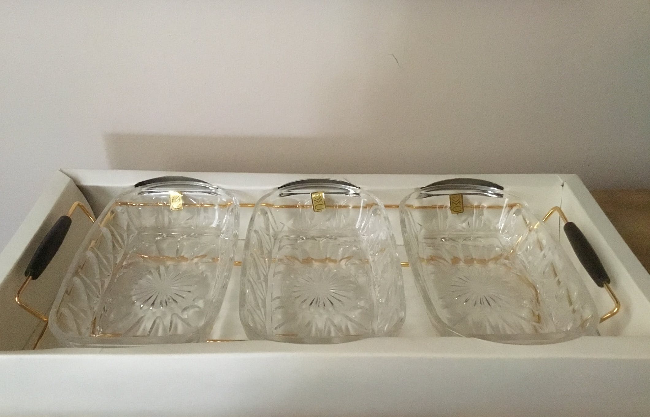 Vintage appetizer tray