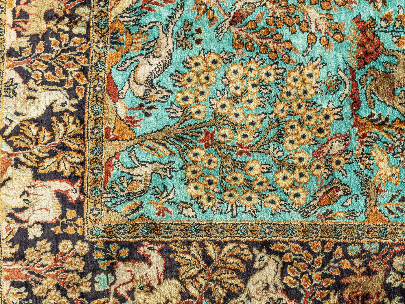 Ghom Carpet, 105 x 165