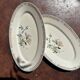 Limoges porcelain trays Jammet Seignolles Manille, set of 2