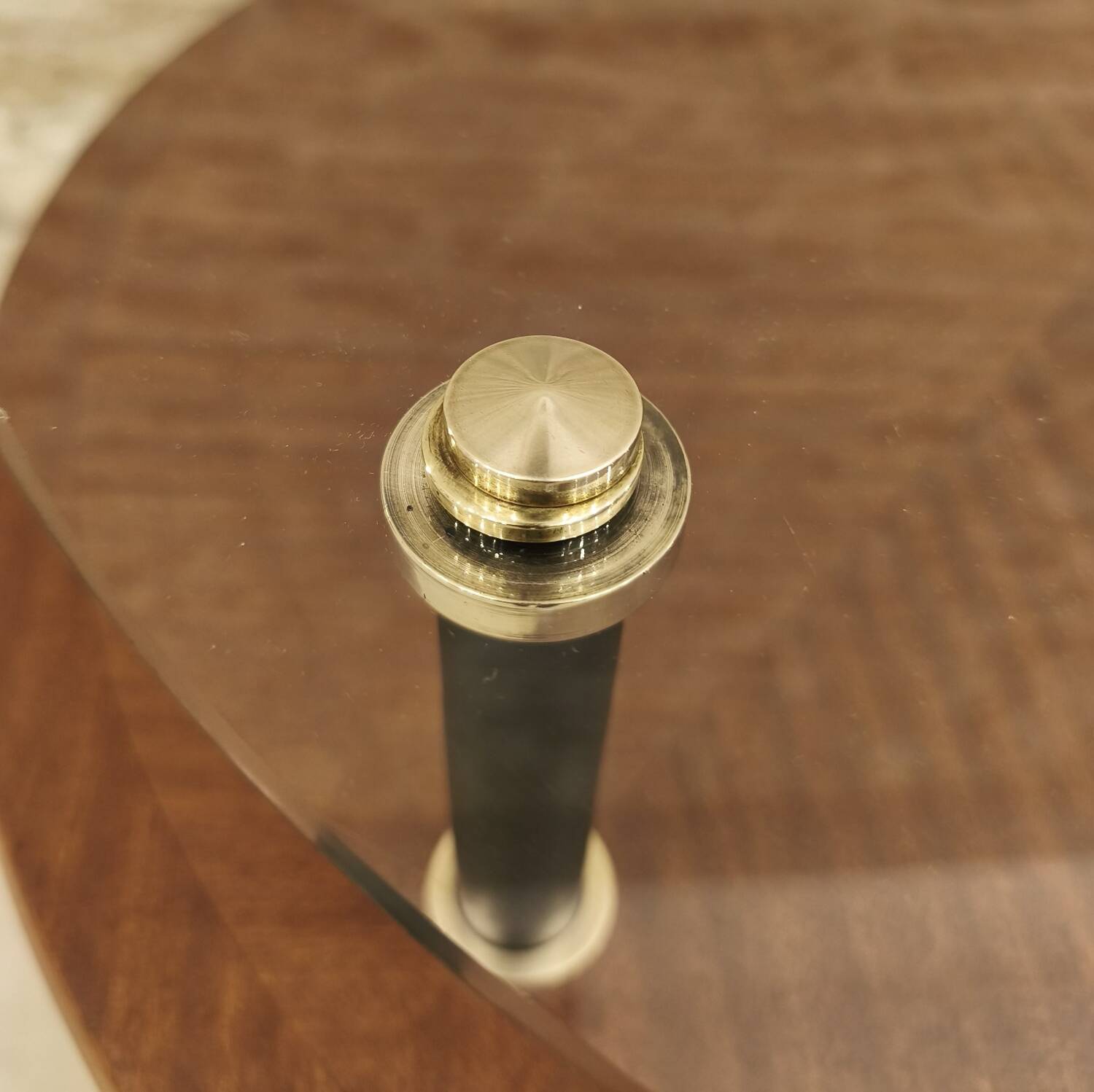 Two-tier side table, Italian work, 1950.