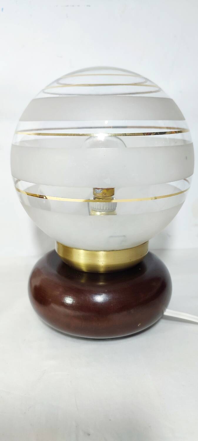 Par de lámparas de mesa. España, 1970s.