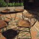 6 chaises Wire Harry Bertoia noires