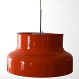 Red “Bumlingen” Pendant Lamp, by Anders Pehrson