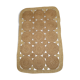 Vintage threshold carpet in straw but