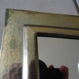 Hammered metal mirror design