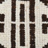 3x12 Rug For Hallway Brown Beige Turkish Runner Rug, 92x364Cm SK 18273