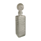 Whiskey decanter, cut glass