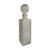 Whiskey decanter, cut glass