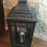 Wood and iron photophore lantern
