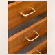 Vintage chest of drawers with compass feet 1960 H112