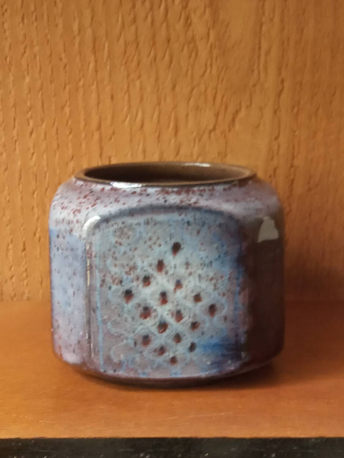 Vase by Daniel Chaponet, signed Onet, 1980s