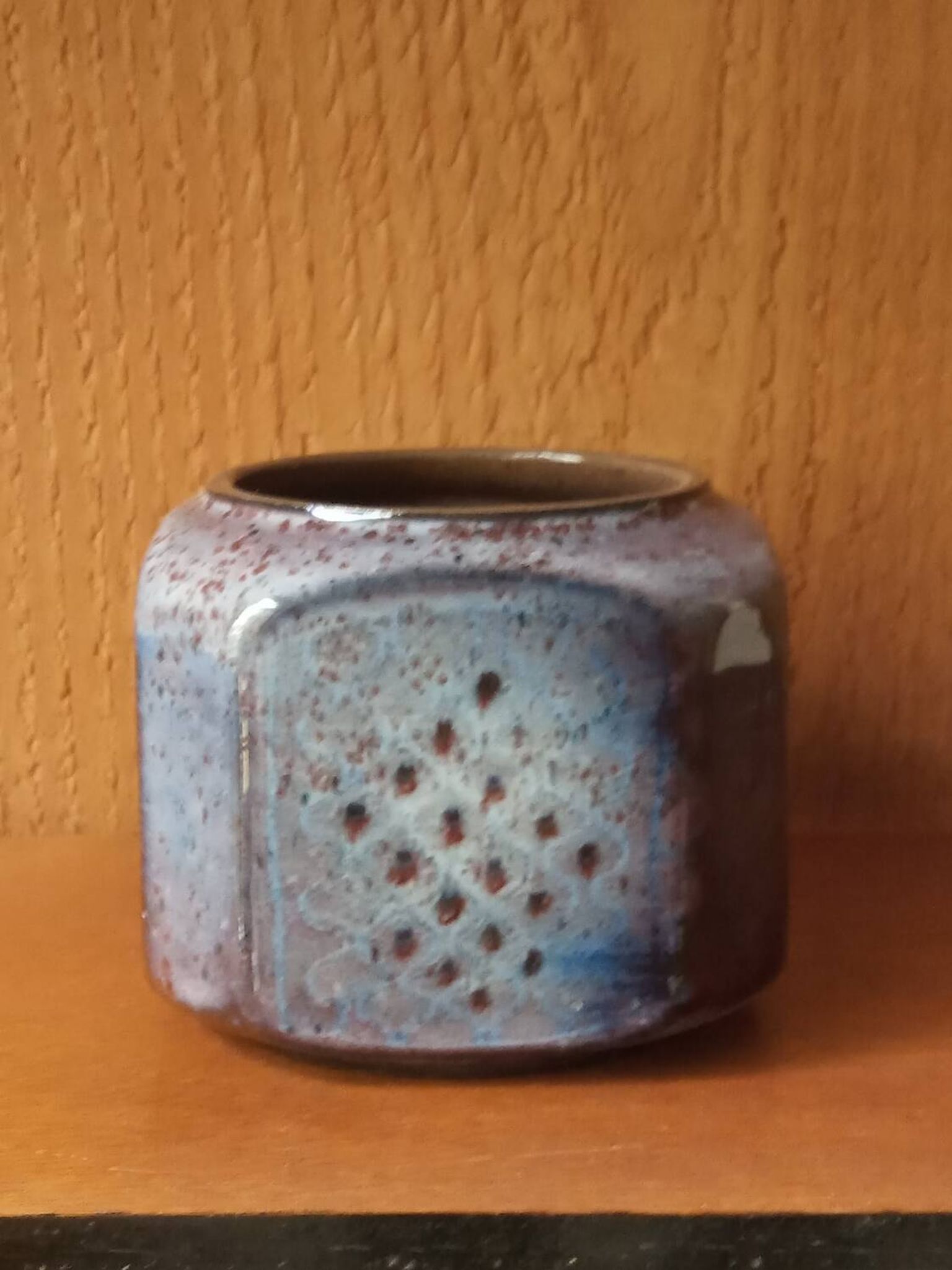 Vase de Daniel Chaponet, signé Onet, années 80