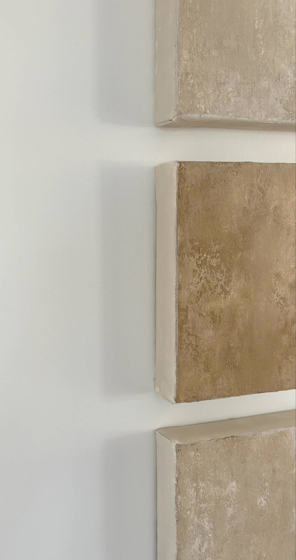 Triptych oil on canvas