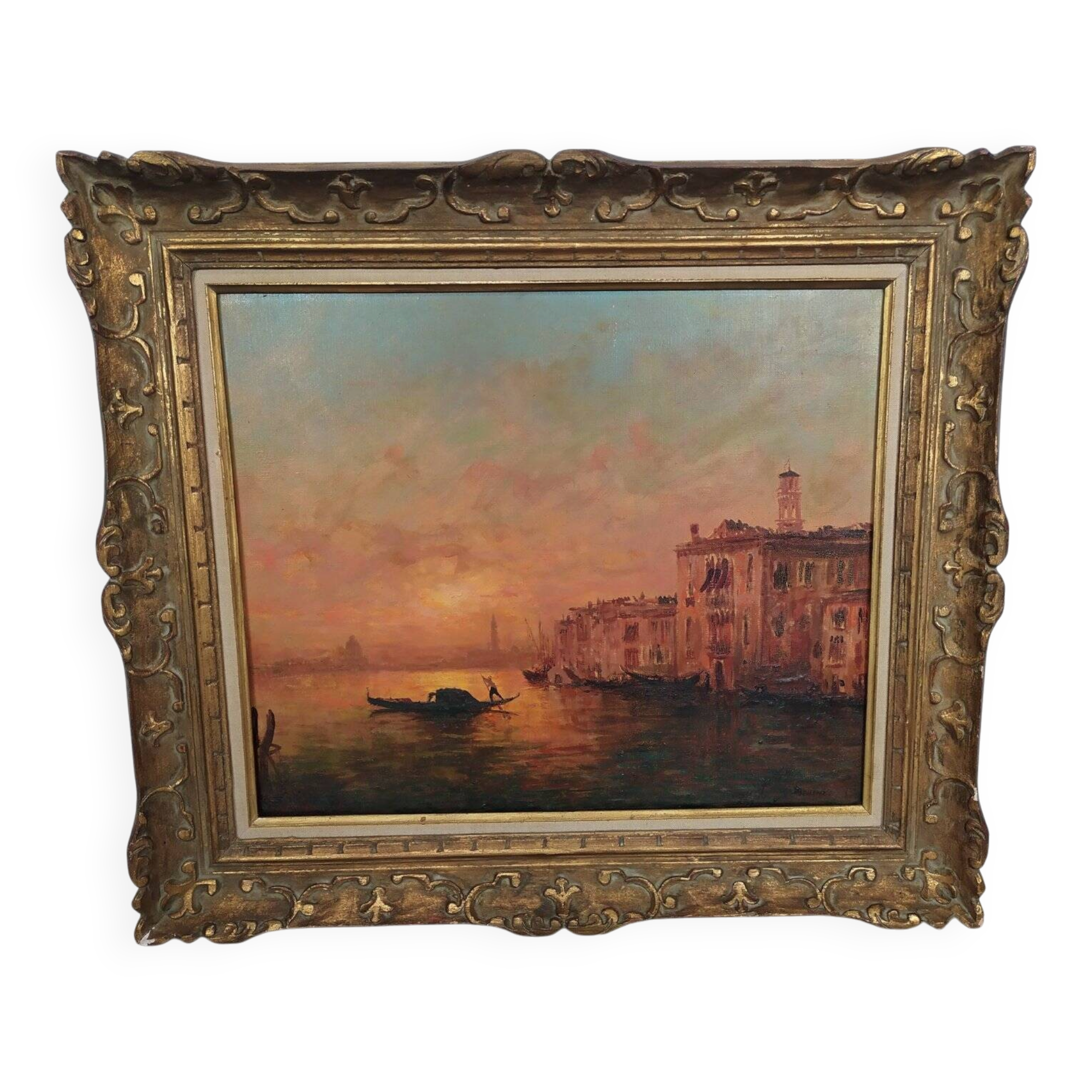 Bellini, Venice, oil painting