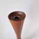 Midcentury Rare Rosewood Candleholder Casa Finland, Brazil, 1970s