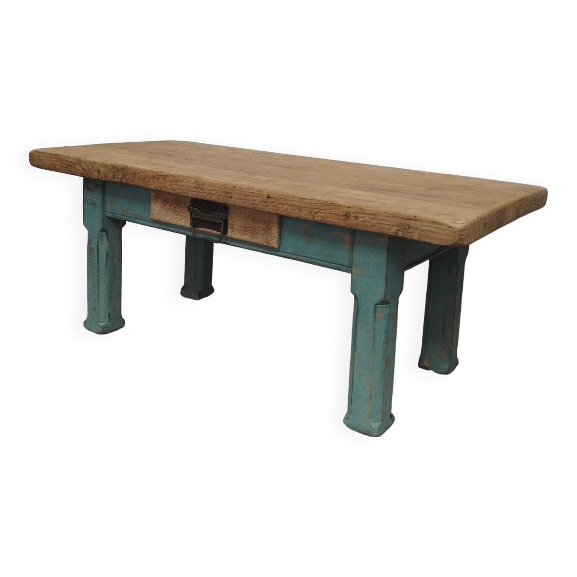 Small solid wood bench/coffee table