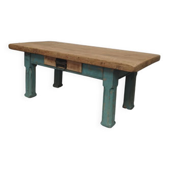 Small solid wood bench/coffee table