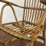 Rattan armchair from the 60s
