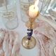 Bougeoir vintage en laiton
