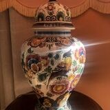 Delft earthenware vase