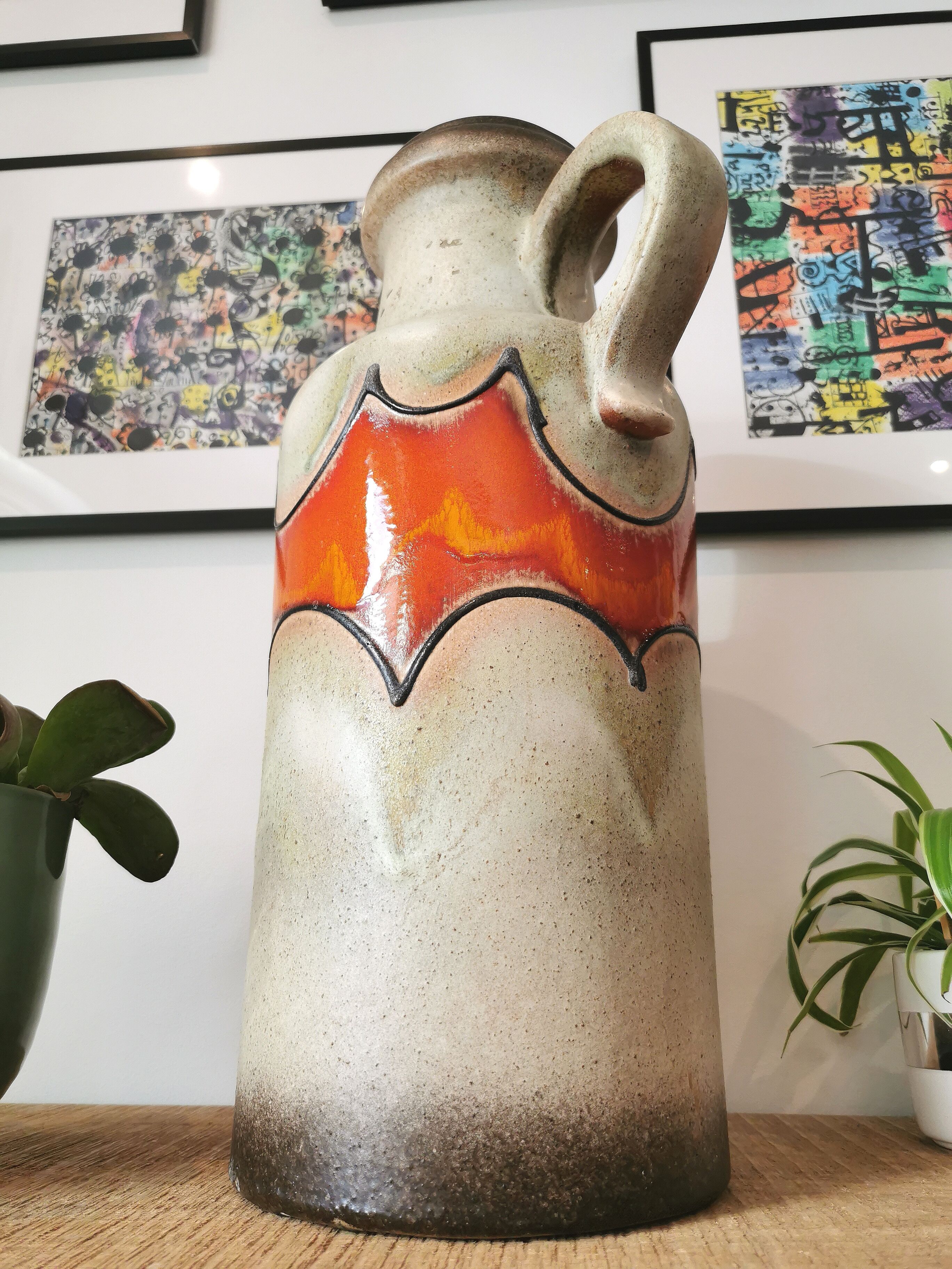 Vase haut céramique