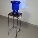 Wrought iron plant stand / side table