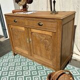 Art Deco oak sideboard