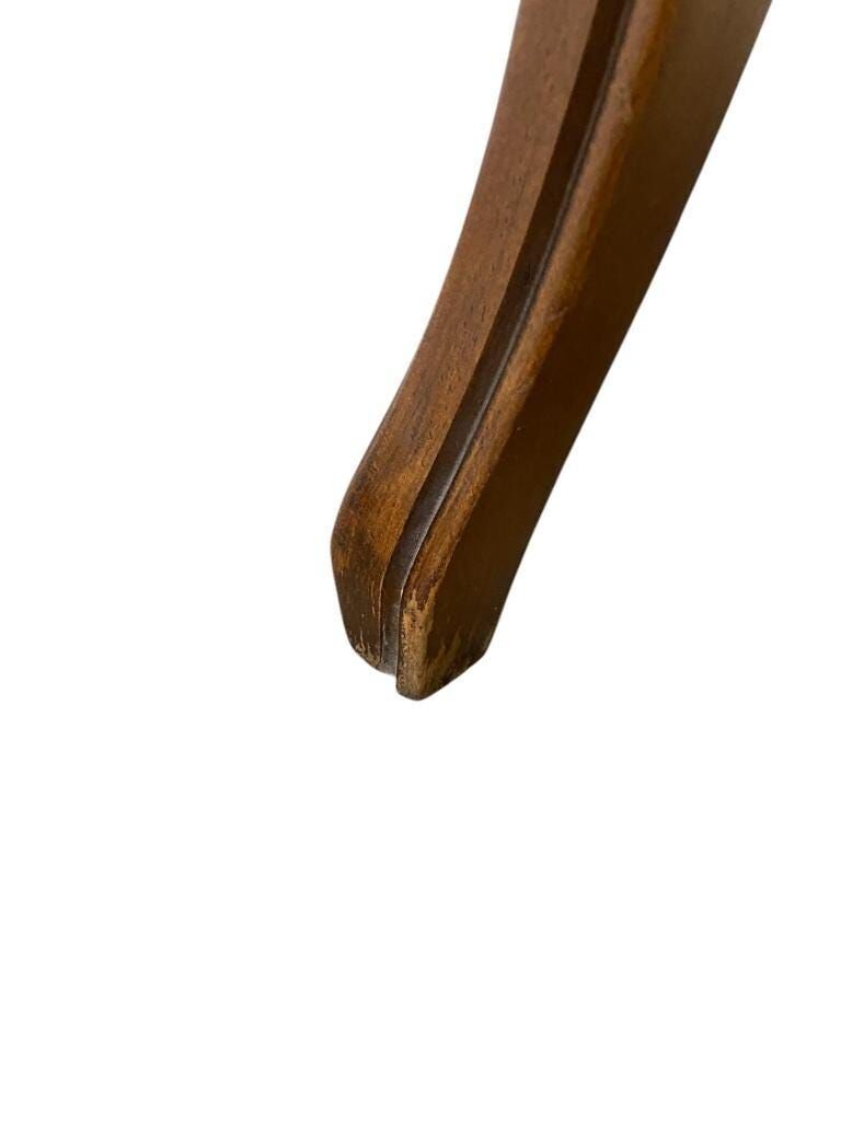 Vintage baroque bench / telephone bench / chair with small table