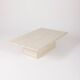 Table basse en travertin, 1970s