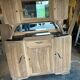 Buffet parisien Art Déco en bois naturel