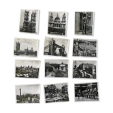 Set of 12 vintage silver photos London 70s-80s