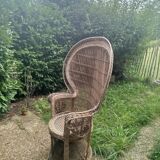 Fauteuil Emmanuelle authentique des années 70 vintage