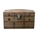 Coffre en bois, style industriel